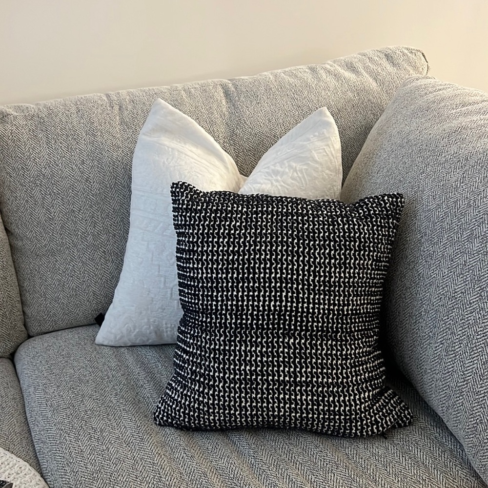 Navy Decorative Pillow